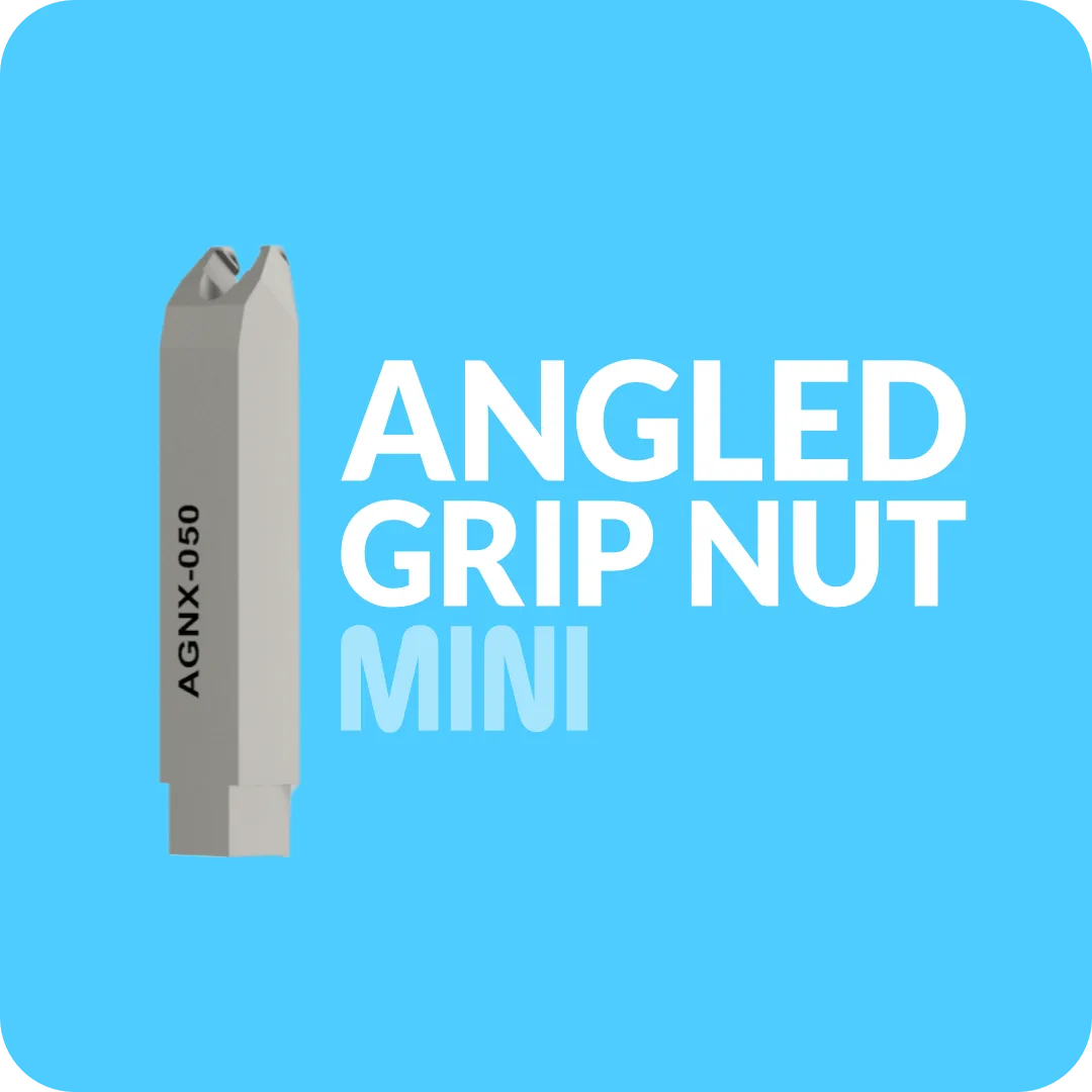 AGNX-1 AGNX-050 - Angled Grip Nut, MINI