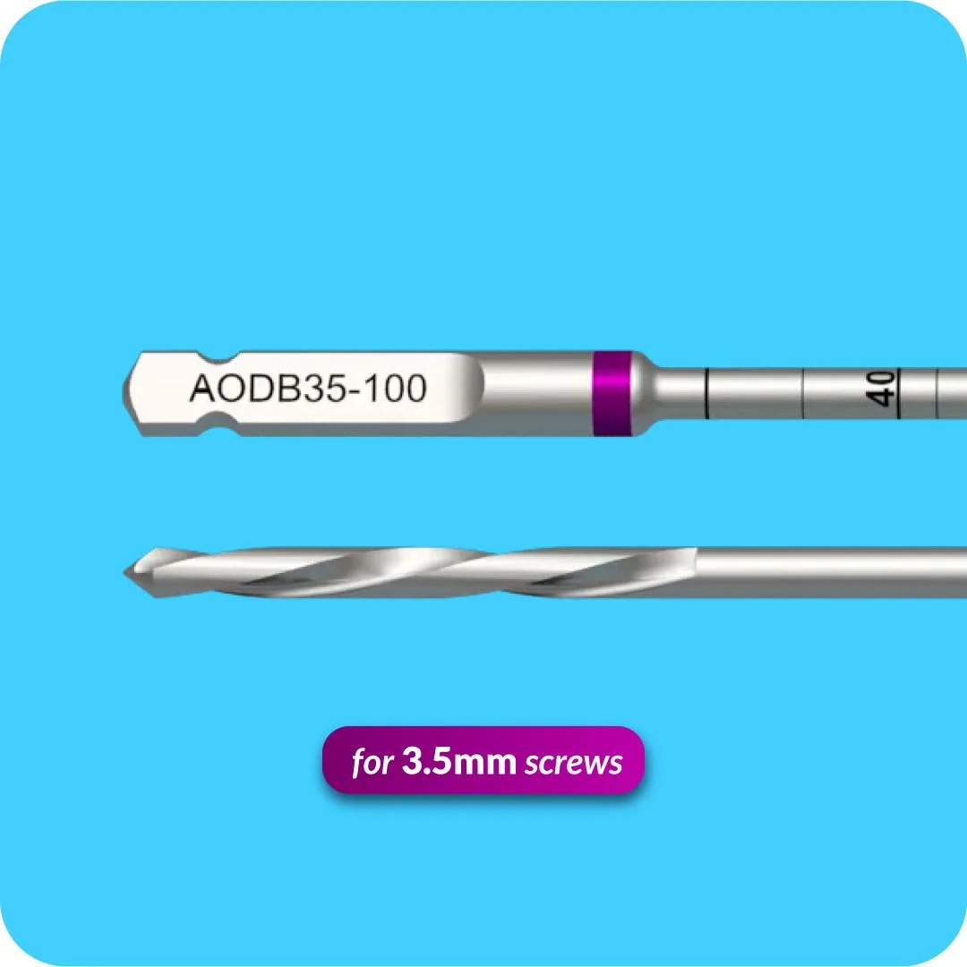 AODB35-100 - Drill Bit OsTi-Lok, Ø 2.7mm