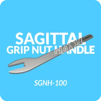 SGNH-100 - Sagittal Grip Nut Handle