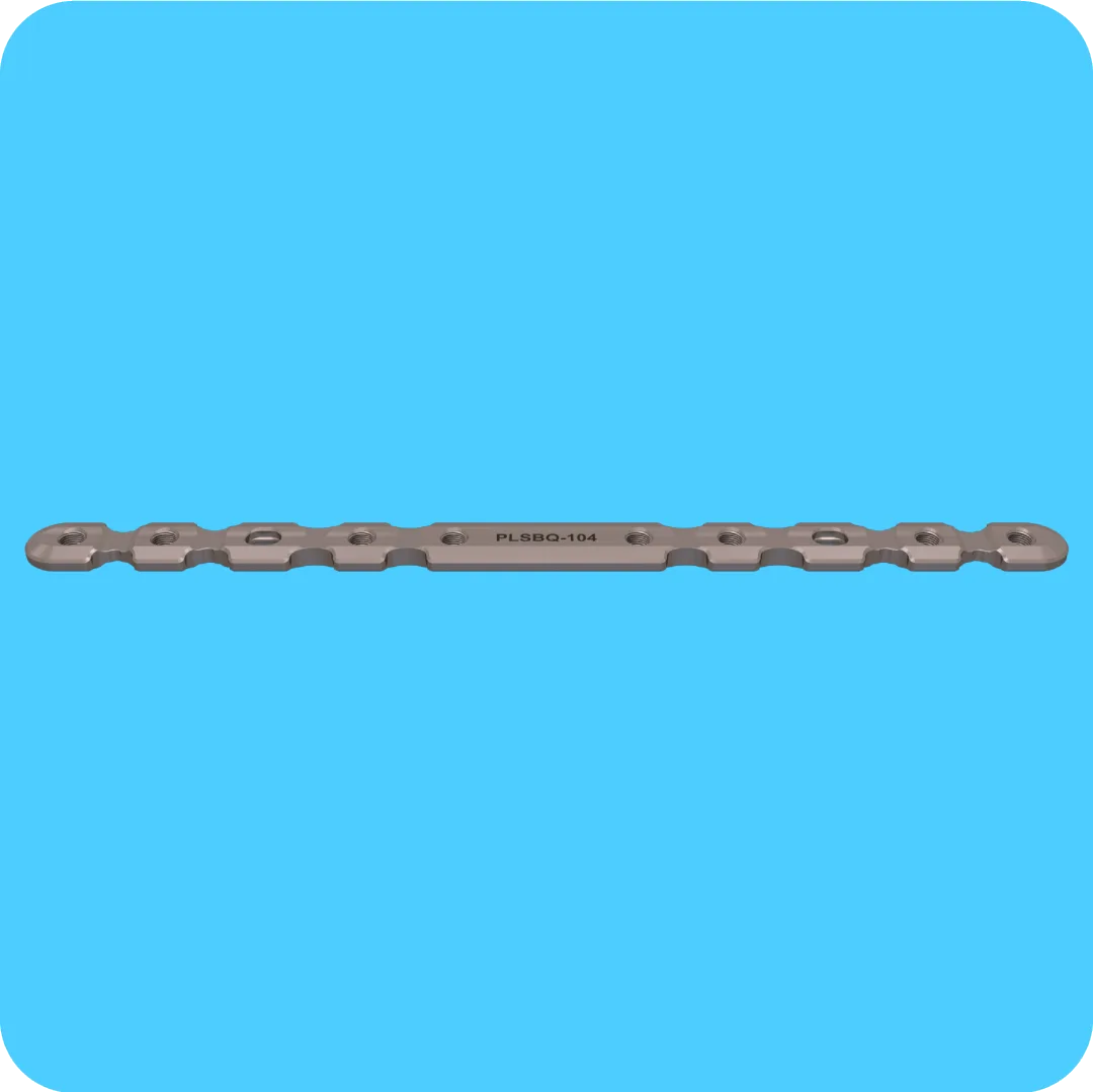 PLSBQ-104 - Short Bridge Large Plate, Quad