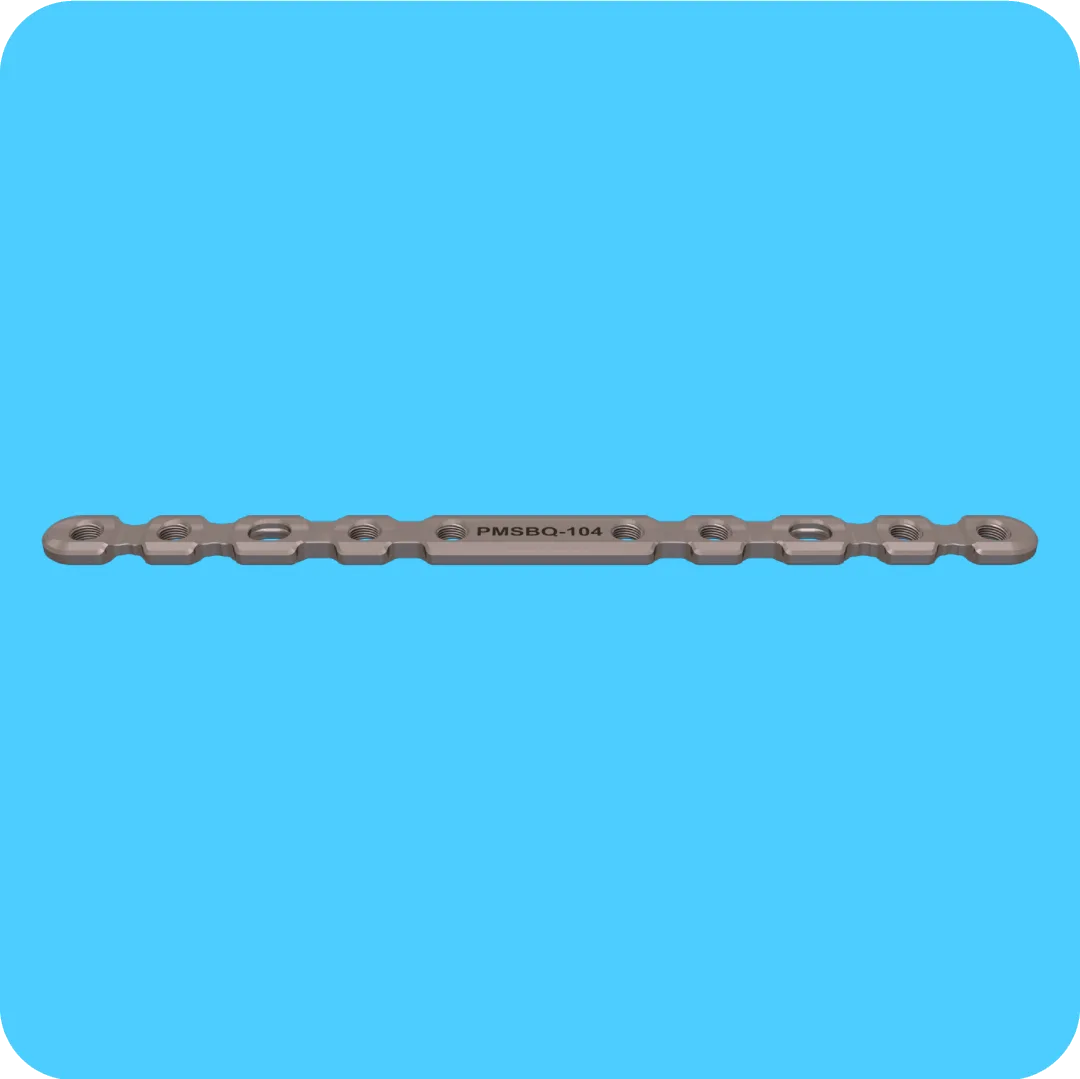 PMSBQ-104 - Short Bridge Medium Plate, Quad
