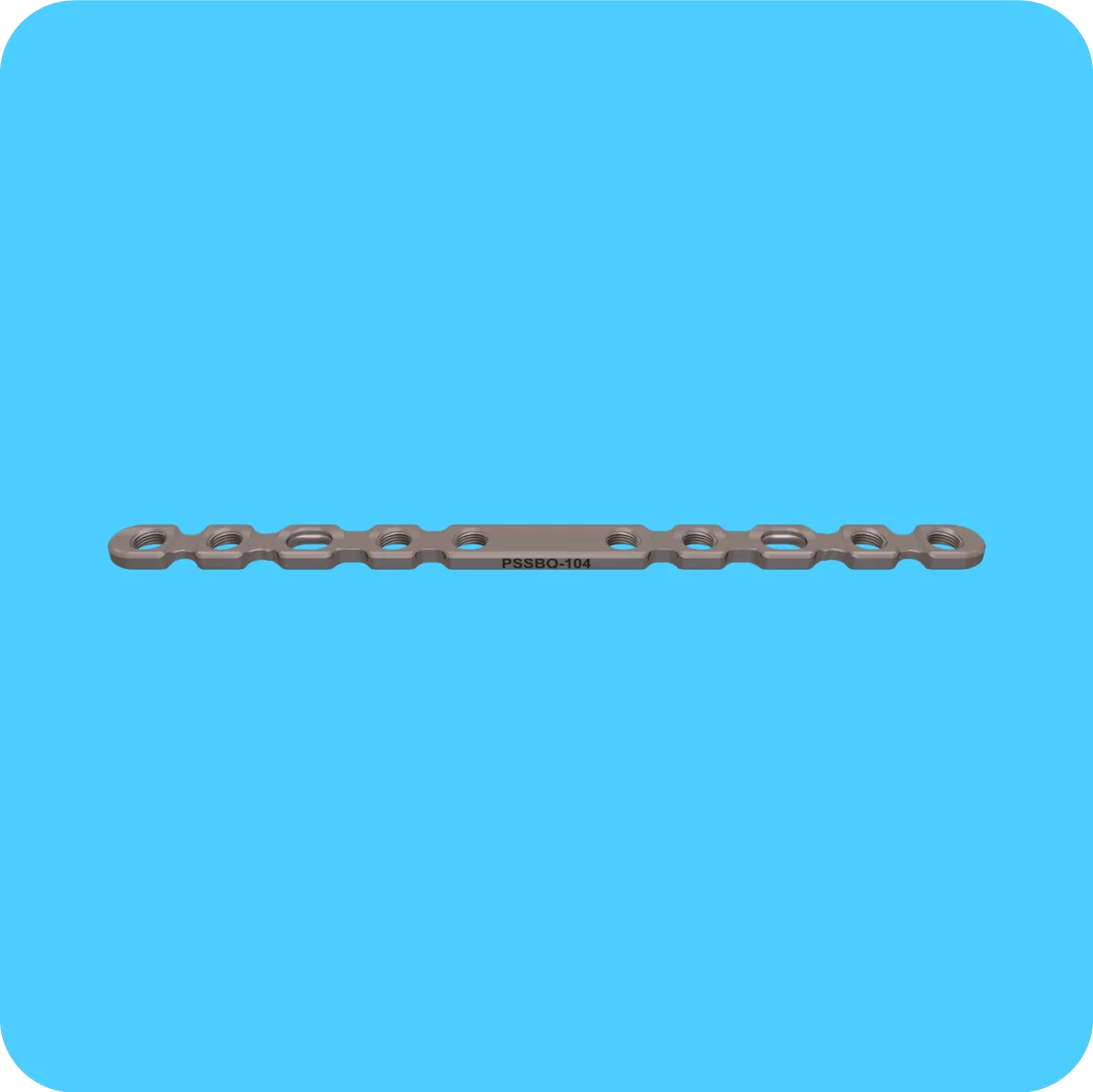 PSSBQ-104 - Short Bridge Small Plate, Quad