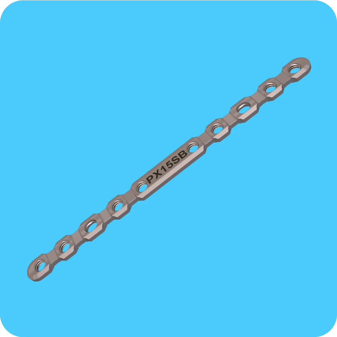 PX15SB-050 - Short Bridge Plate 1.5, MINI