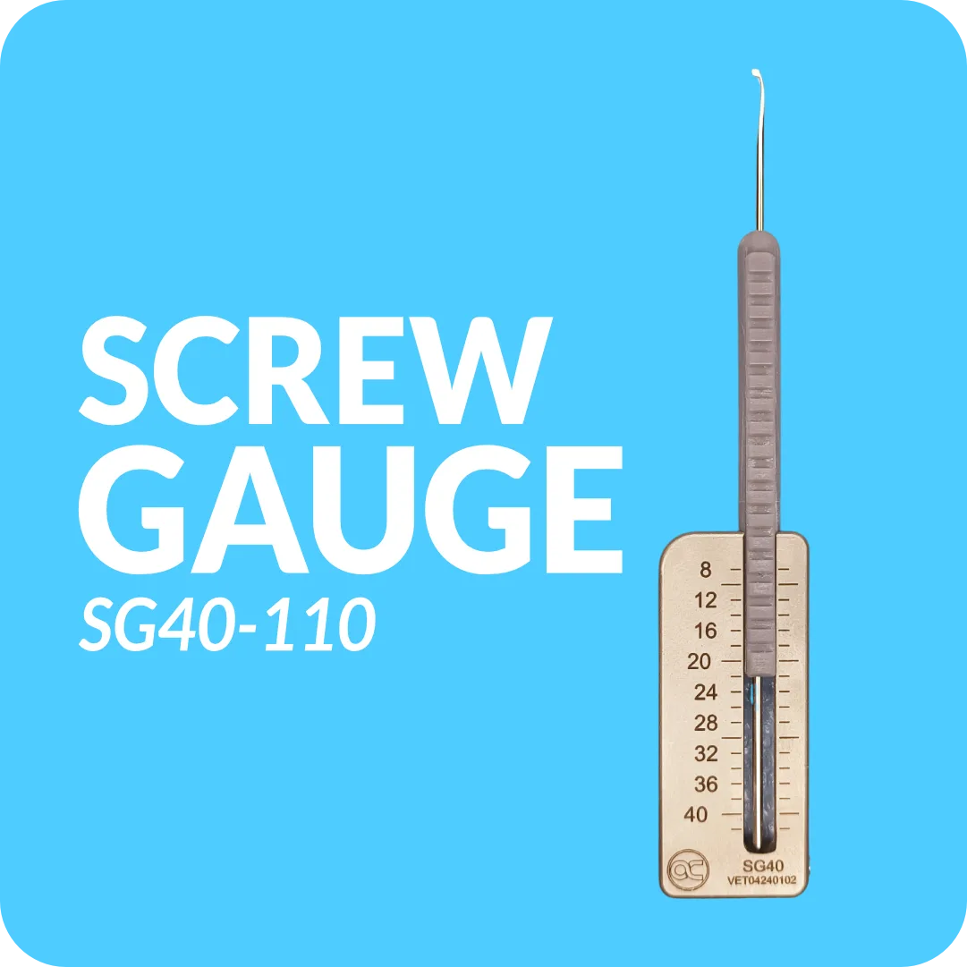 SG40-110 - Screw Gauge, 40mm