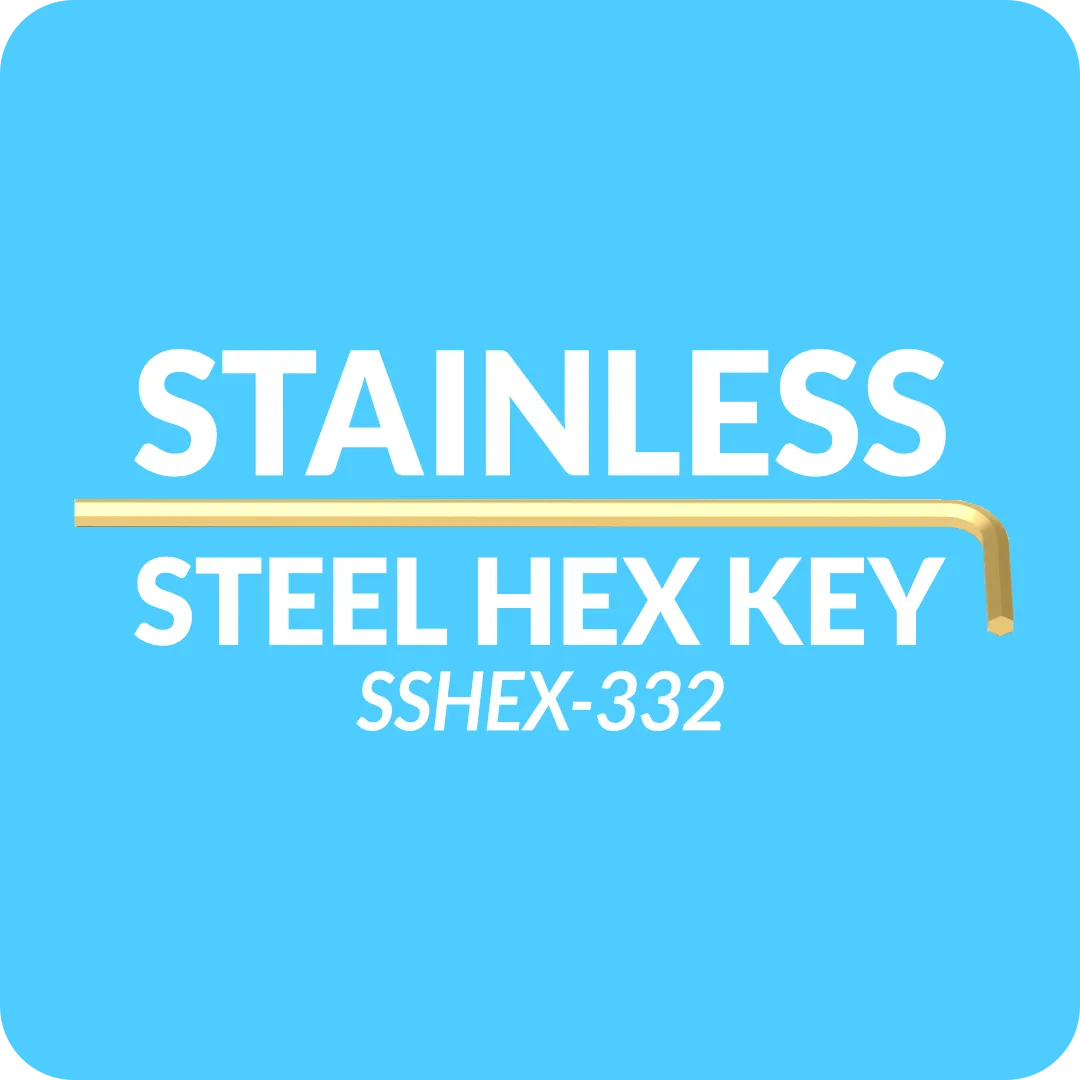 SSHEX-332 - Stainless Steel Hex Key, 3/32 in