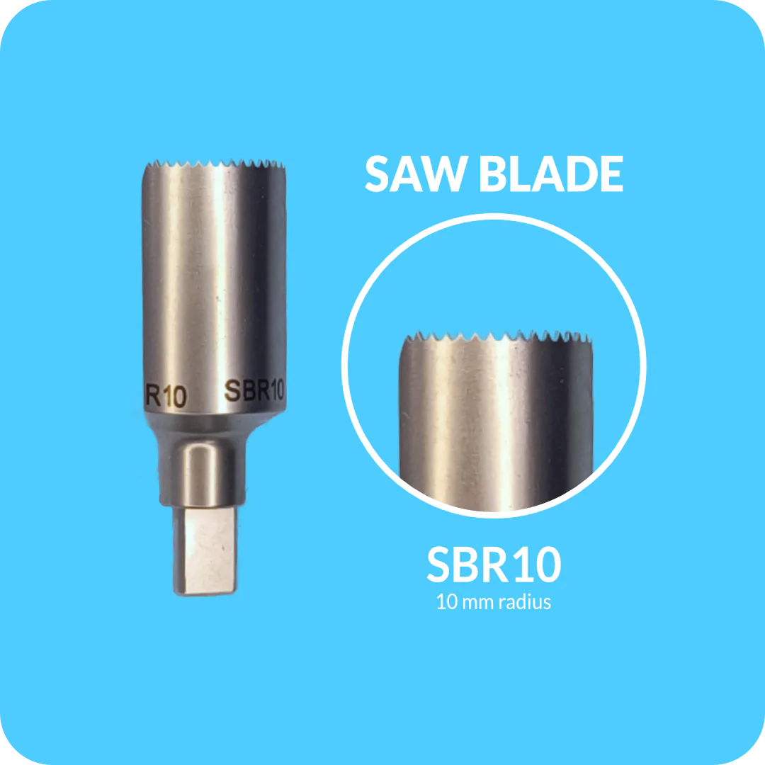 SBR10 - Saw Blade, 10 mm radius