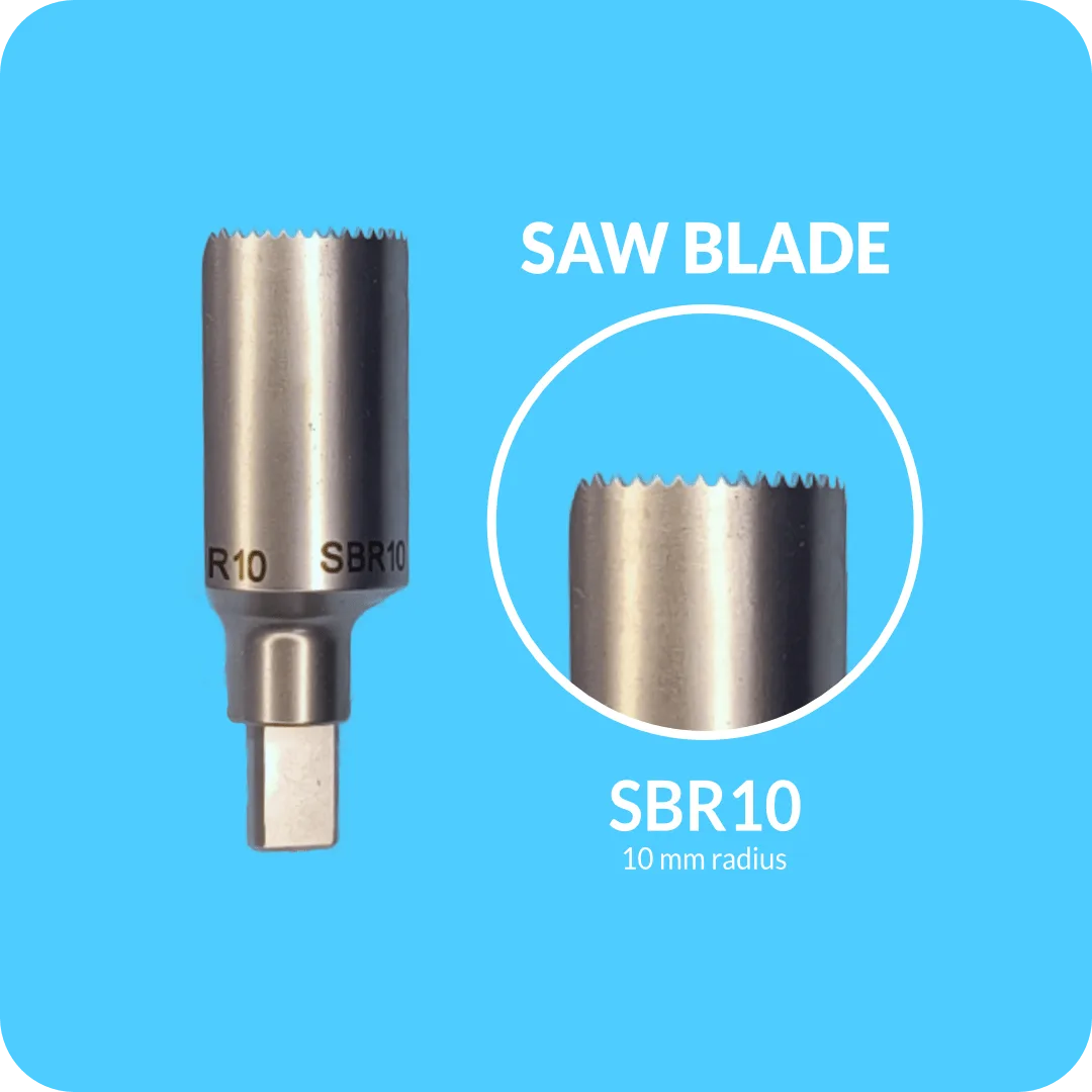 SBR10 - Saw Blade, 10 mm radius