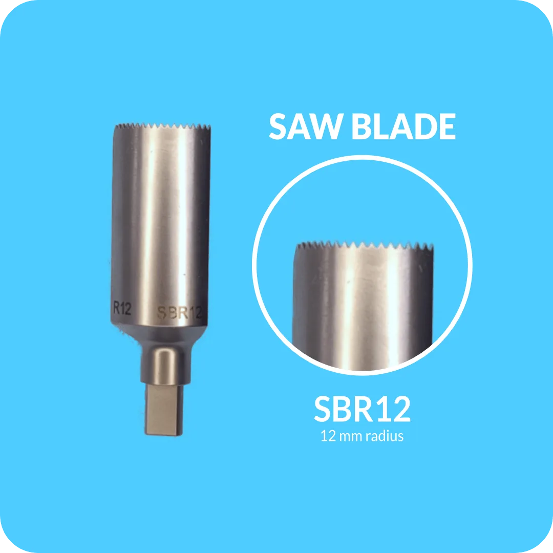SBR12 - Saw Blade, 12 mm radius