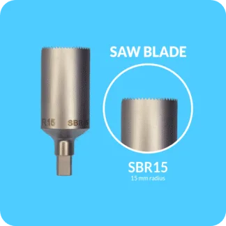SBR15 - Saw Blade, 15 mm radius