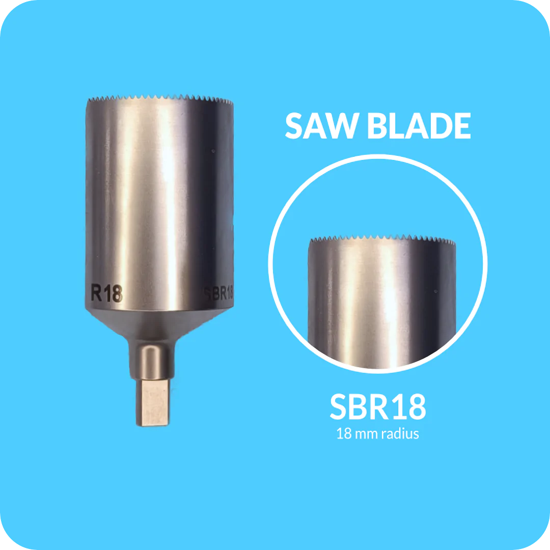 SBR18 - Saw Blade, 18 mm radius