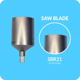 SBR21 - Saw Blade, 21 mm radius