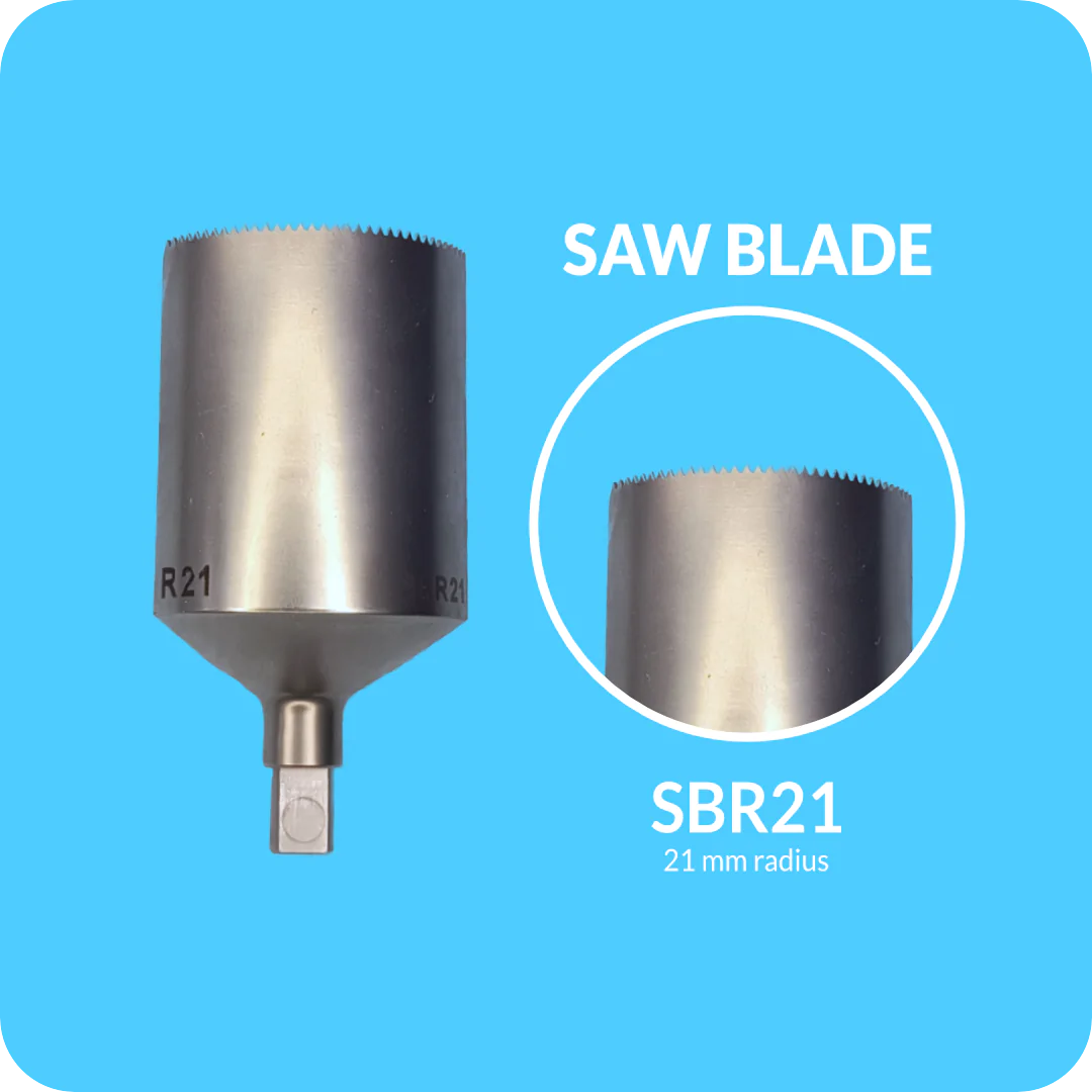 SBR21 - Saw Blade, 21 mm radius