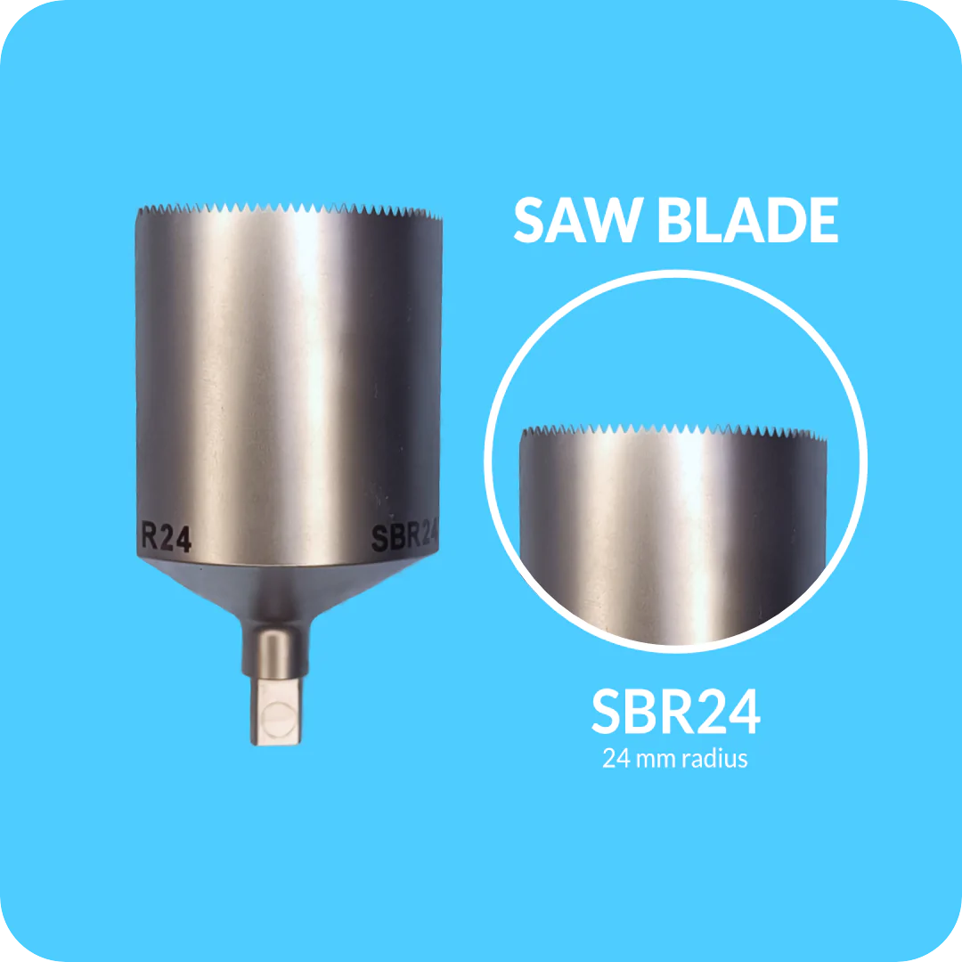 SBR24 - Saw Blade, 24 mm radius