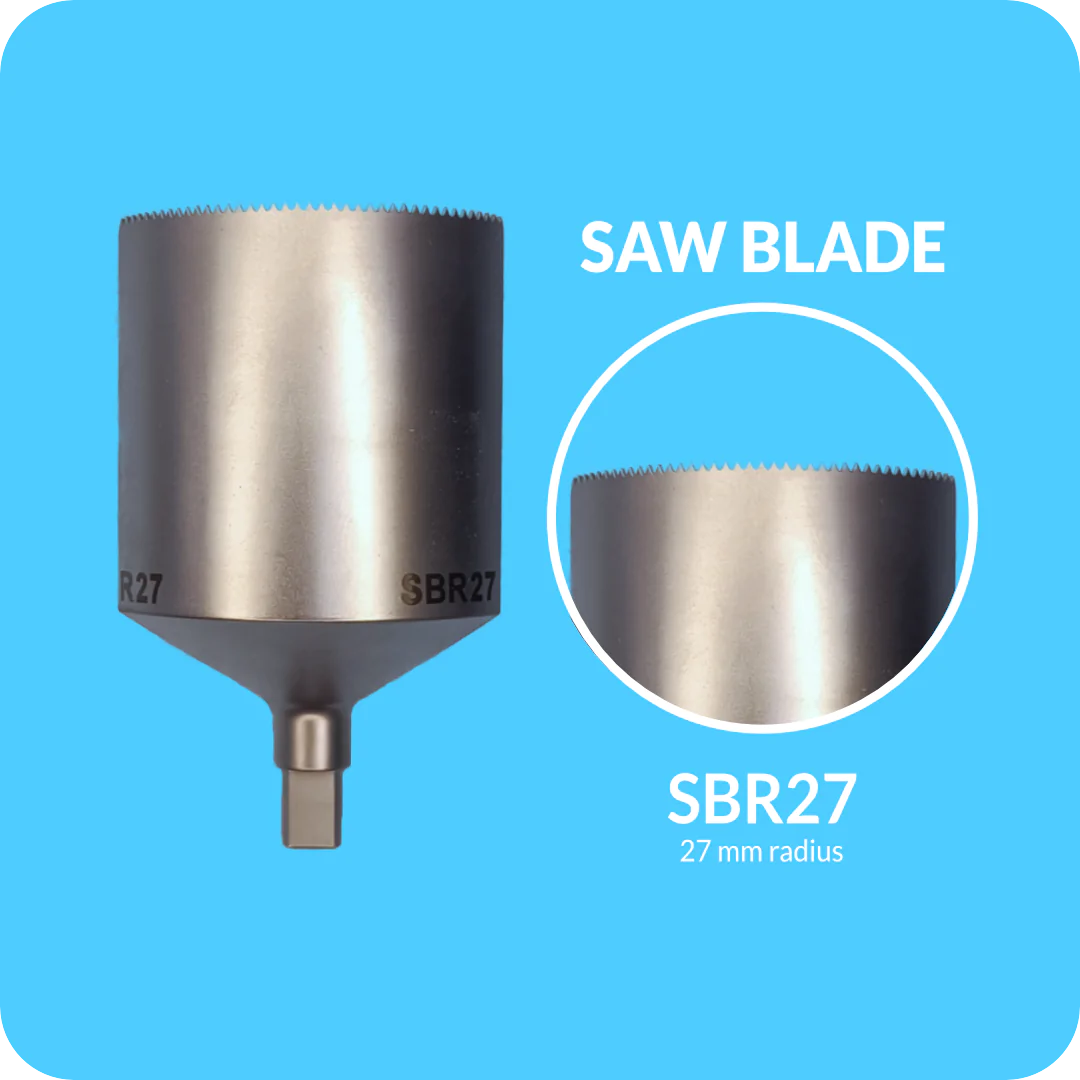 SBR27 - Saw Blade, 27 mm radius