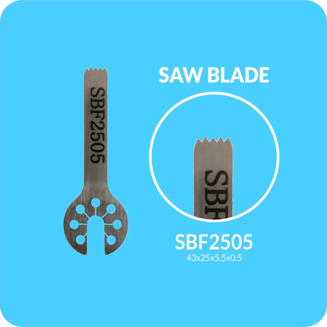 SBF2505 SBF2505 - Saw Blade TTA, 43*25*5.5*0.5