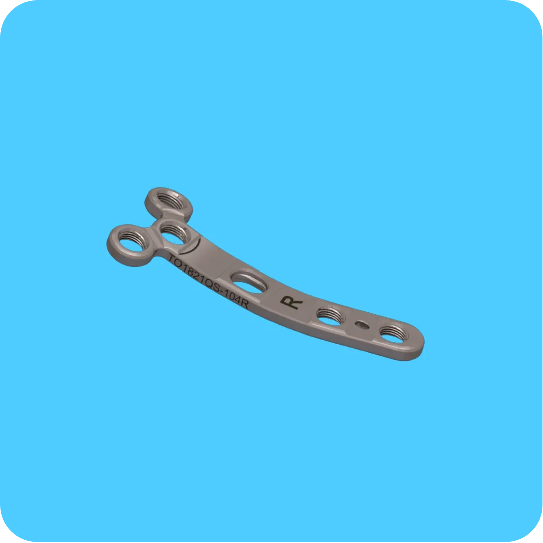 TO1821QS-104R - TPLO Plate Small, Right