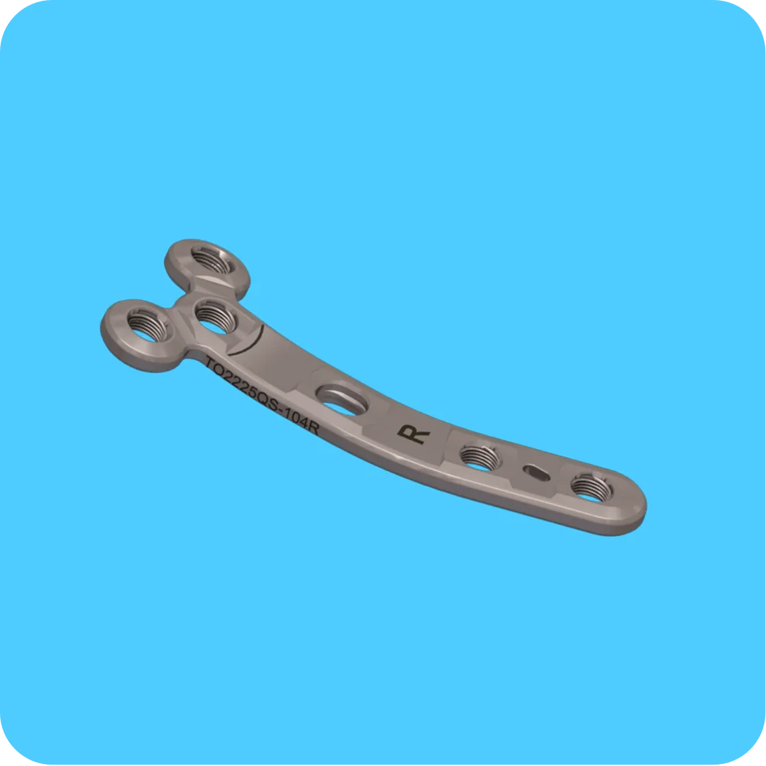 TO2225QS-104R - TPLO Plate Medium, Right