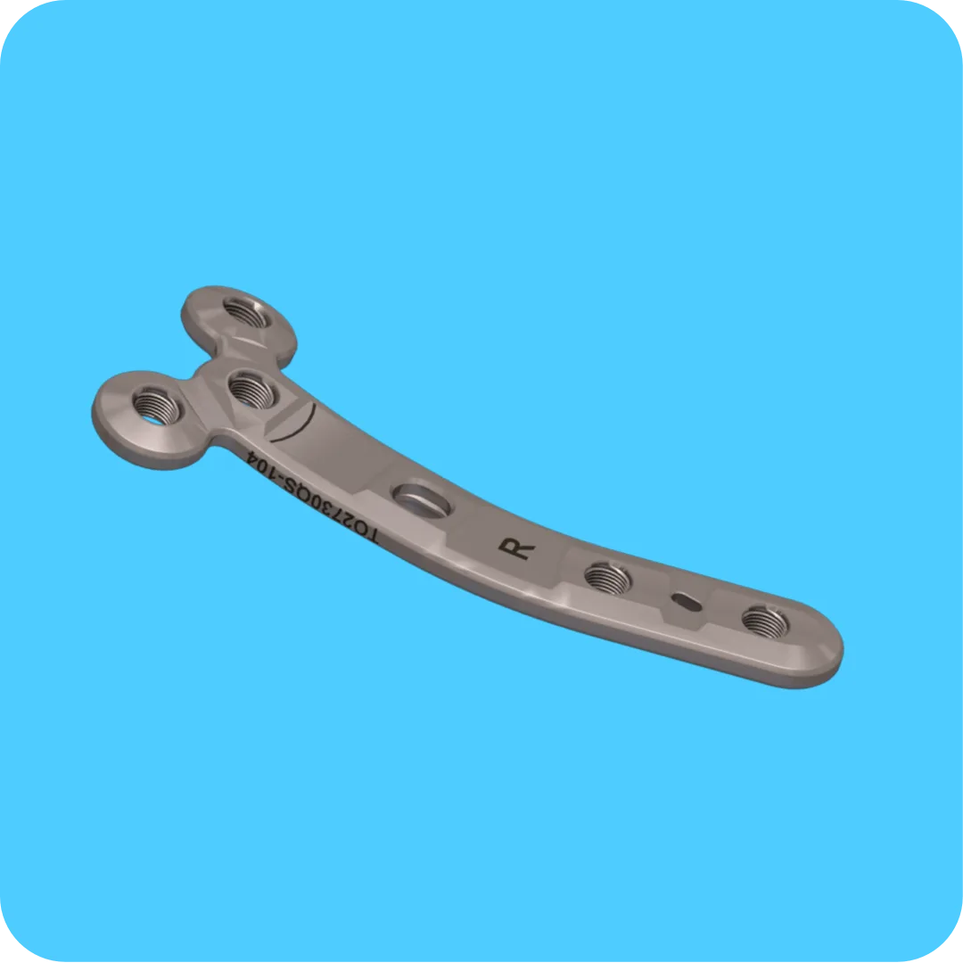 TO2730QS-104R - TPLO Plate Large, Right
