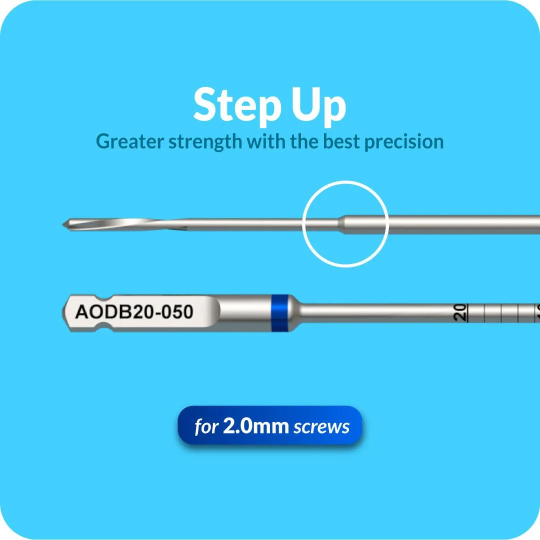 AODB20-050 - Drill Bit OsTi-Lok, Ø 1.5mm