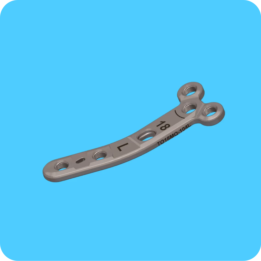 TO18MQ-104L - TPLO Plate Medium Narrow, Left