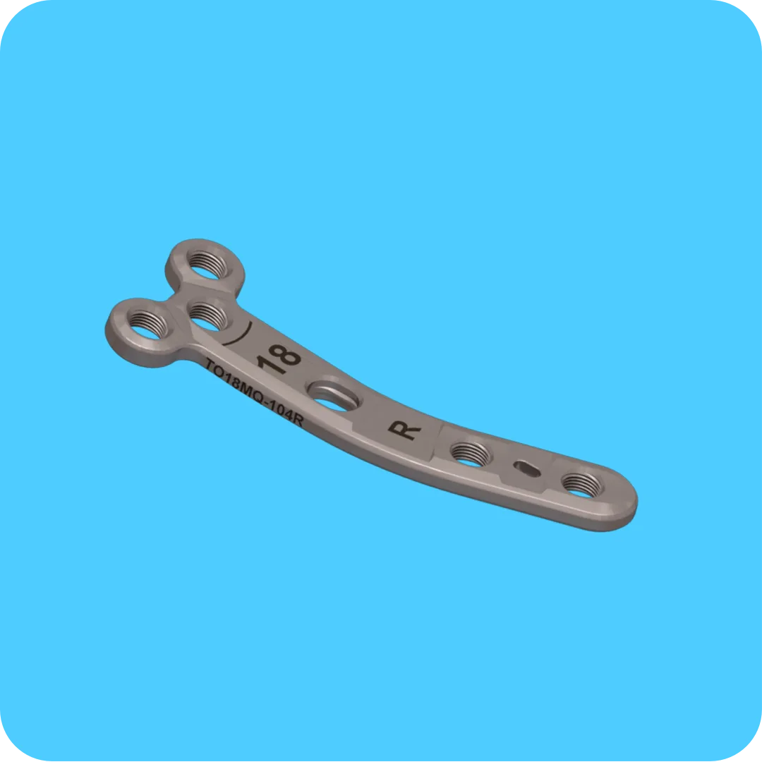 TO18MQ-104R - TPLO Plate Medium Narrow, Right