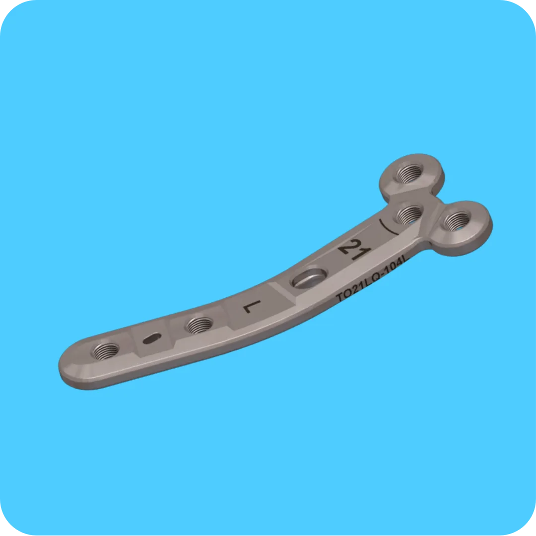 TO21LQ-104L - TPLO Plate Large Narrow, Left