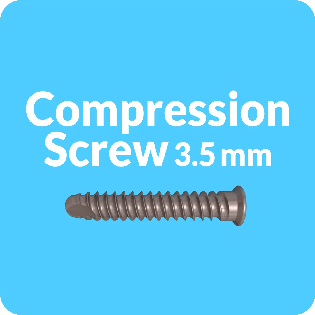 CS35-101-10 - Compression Screw, 3.5mm x 10mm