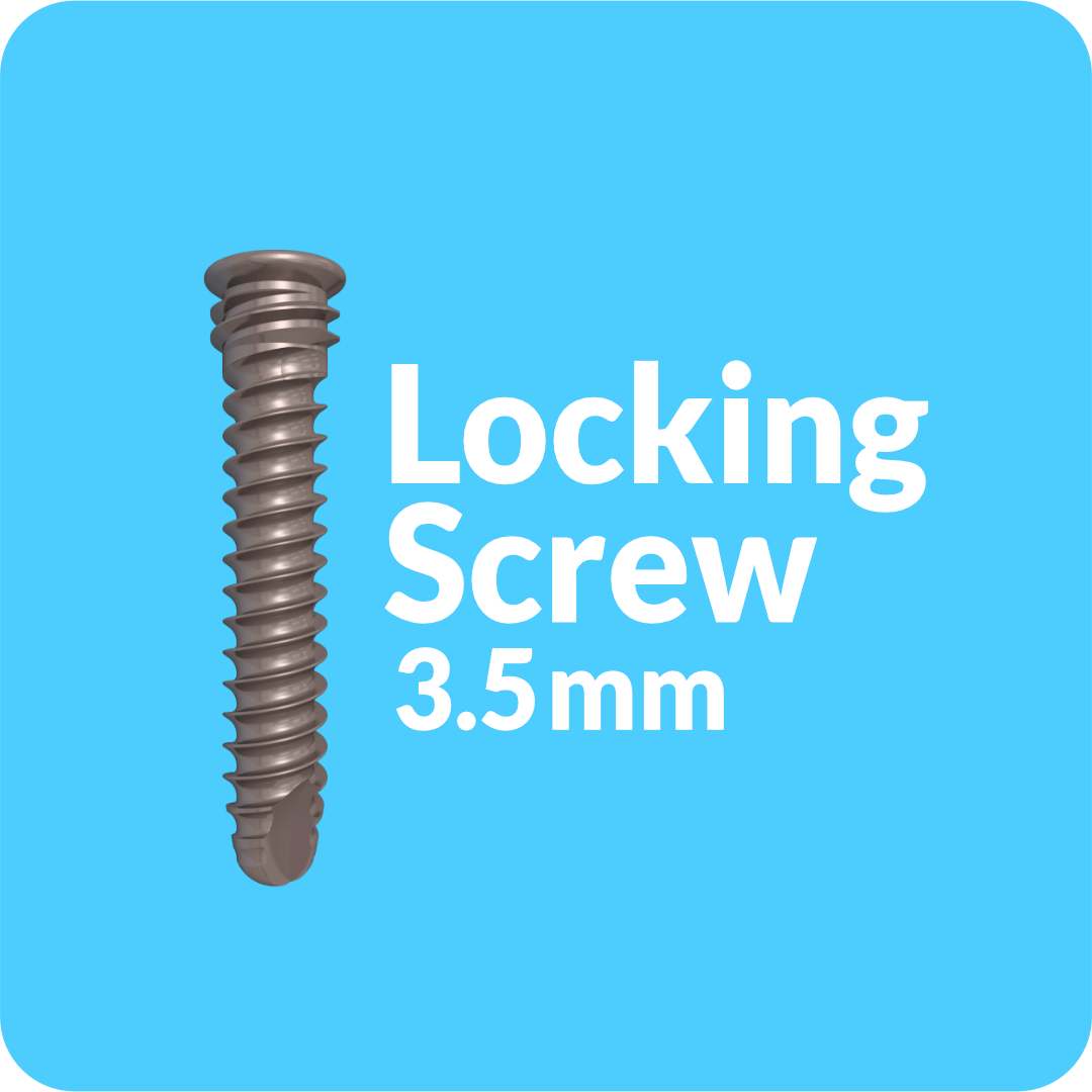 LS35-101-10 - Locking Screw, 3.5mm x 10mm