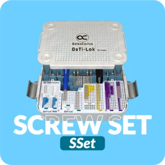 SSet - Screw Set (188 OL Screws, 70 MINI Screws, Instruments)