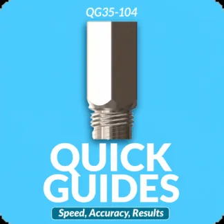 QG35-104 Quick Guide for 3.5 mm screws