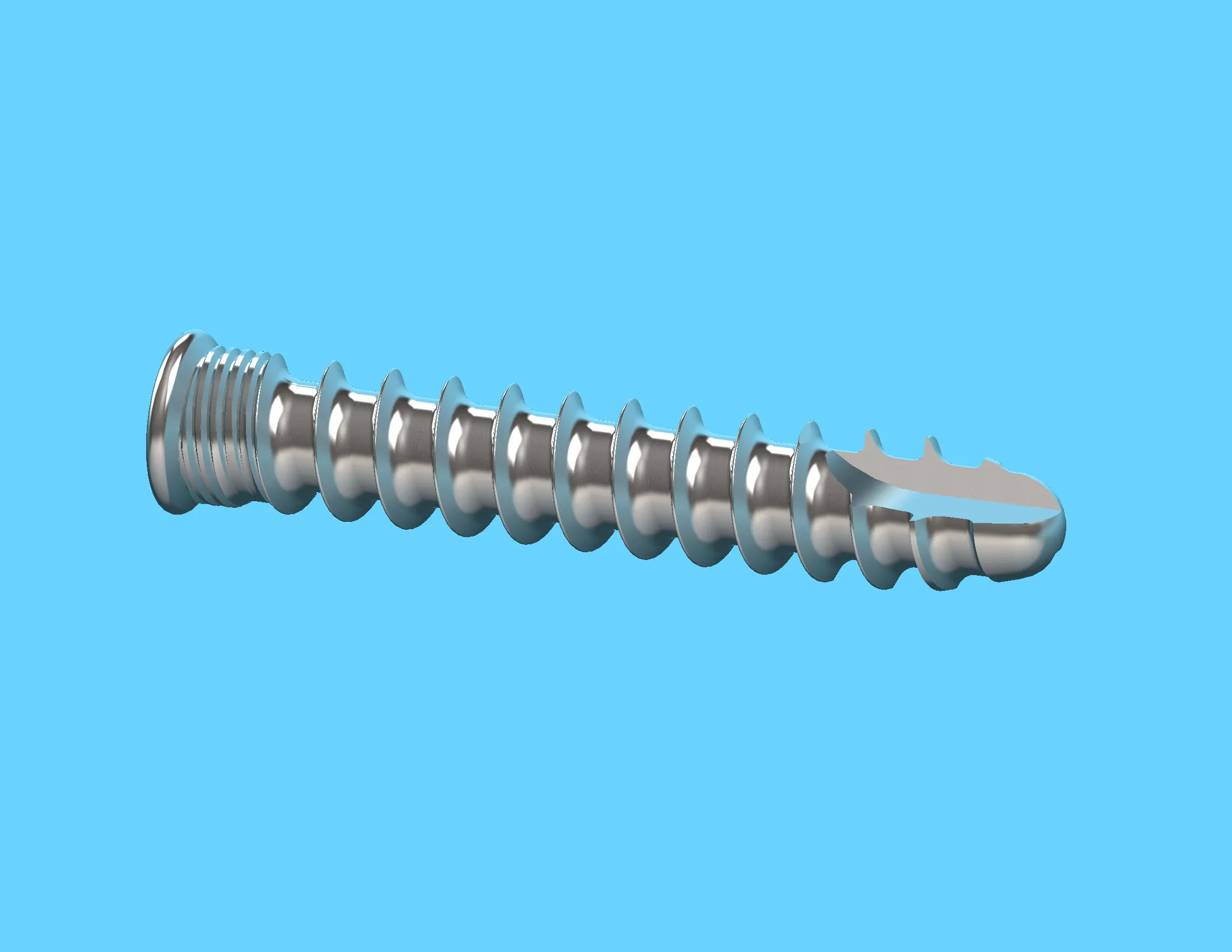 LS41-101-24 - Locking Screw, 4.1mm x 24mm - Image 2